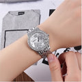 Reloj Diseño Mariposa (Color Plata)