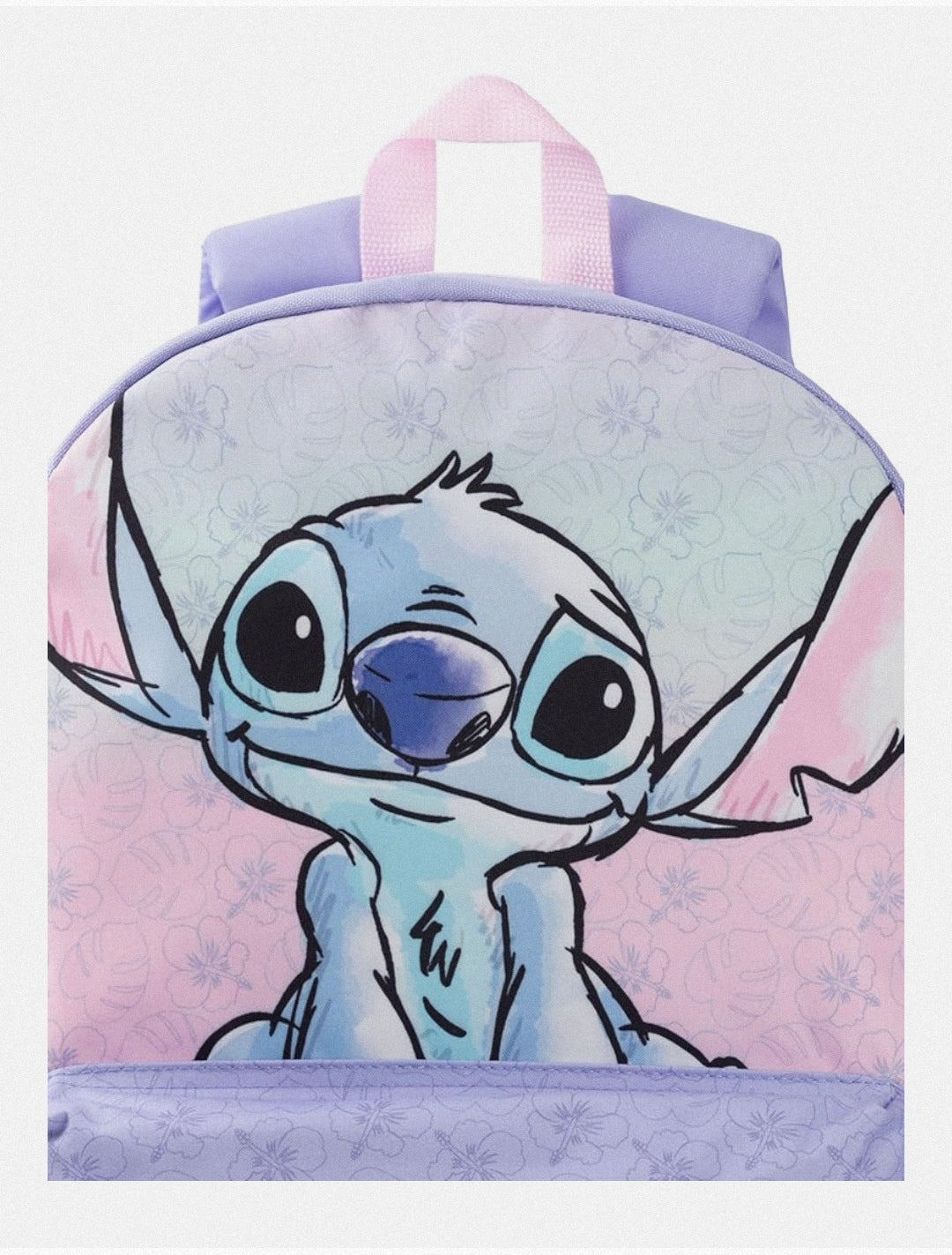 Salveque Escolar Disney Stitch (Rosa/Violeta)
