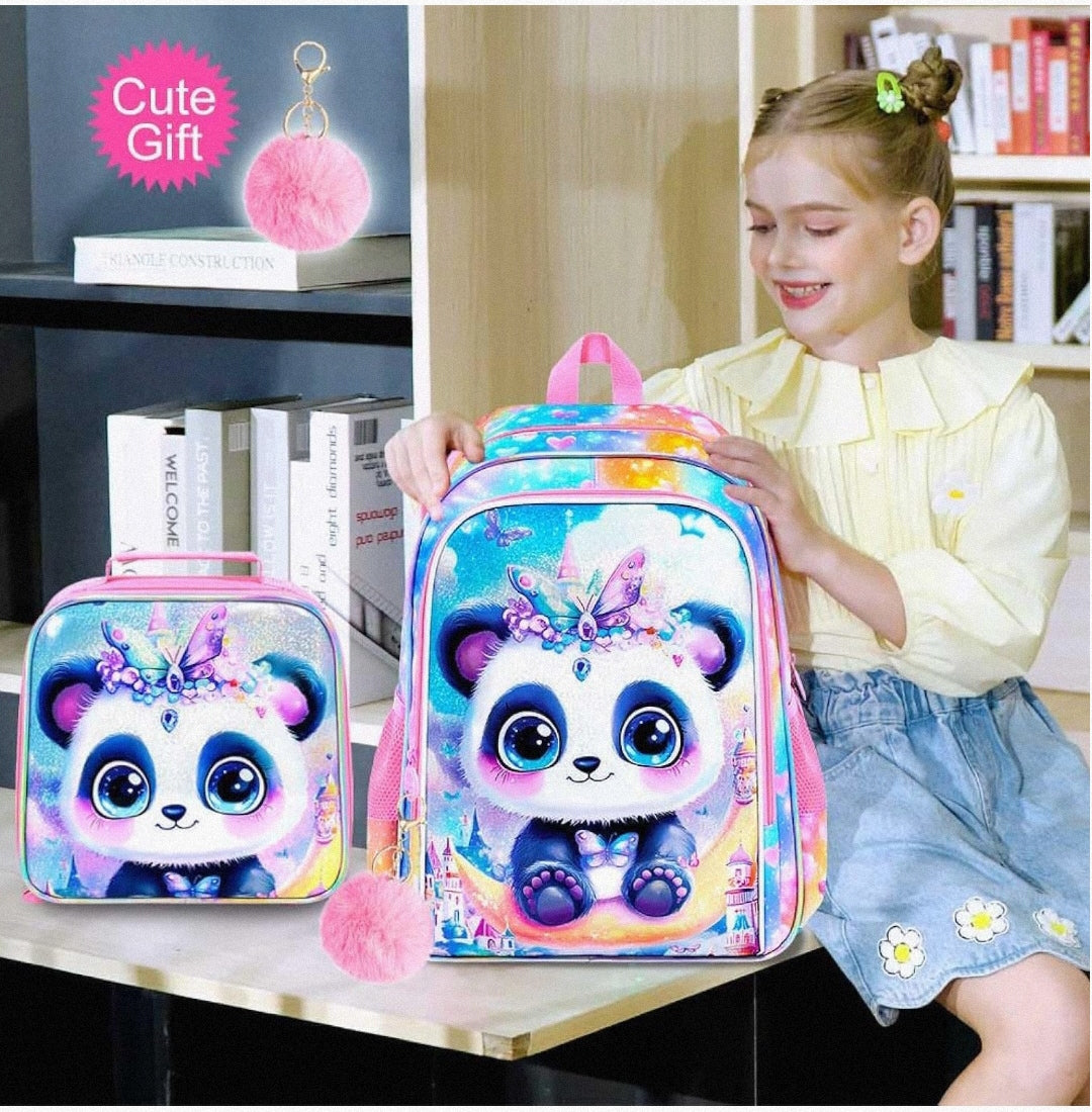 Salveque Escolar Pandita (3 Piezas)