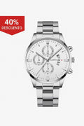 Reloj para Caballero (Color Plata)(Acero)