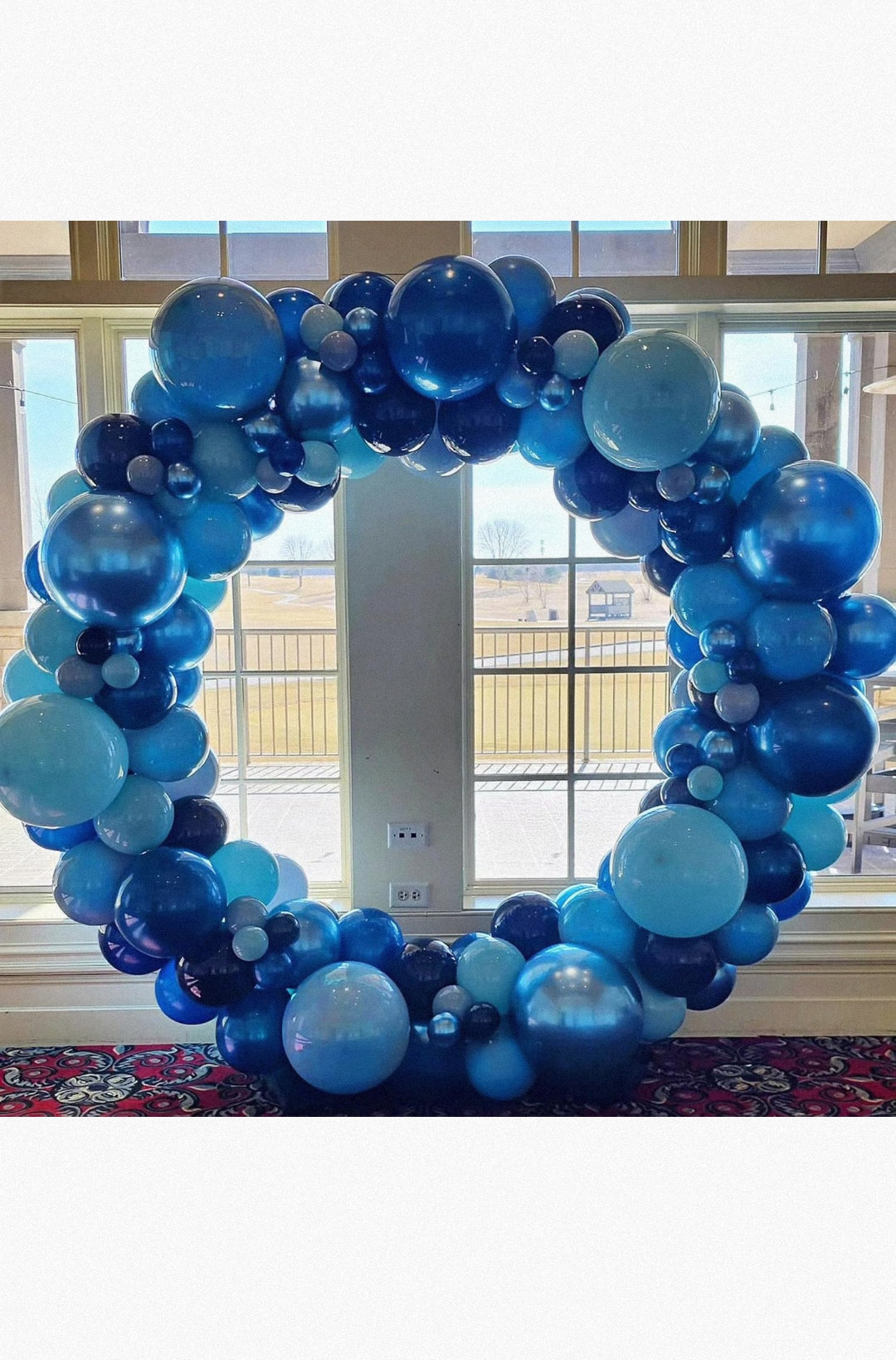 Juego de Globos Azules (60 Piezas) 12 Pulgadas