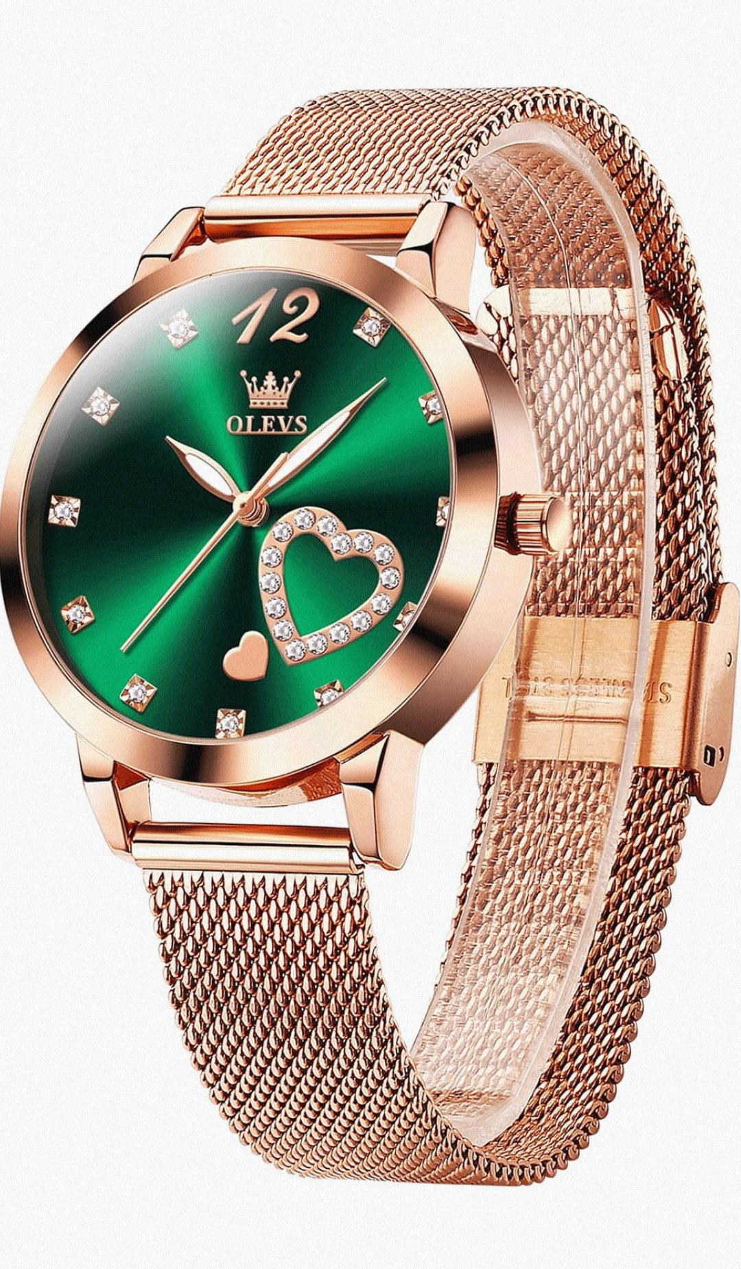 Reloj Olevs Dama⌚💚 (Verde)