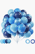 Juego de Globos Azules (60 Piezas) 12 Pulgadas
