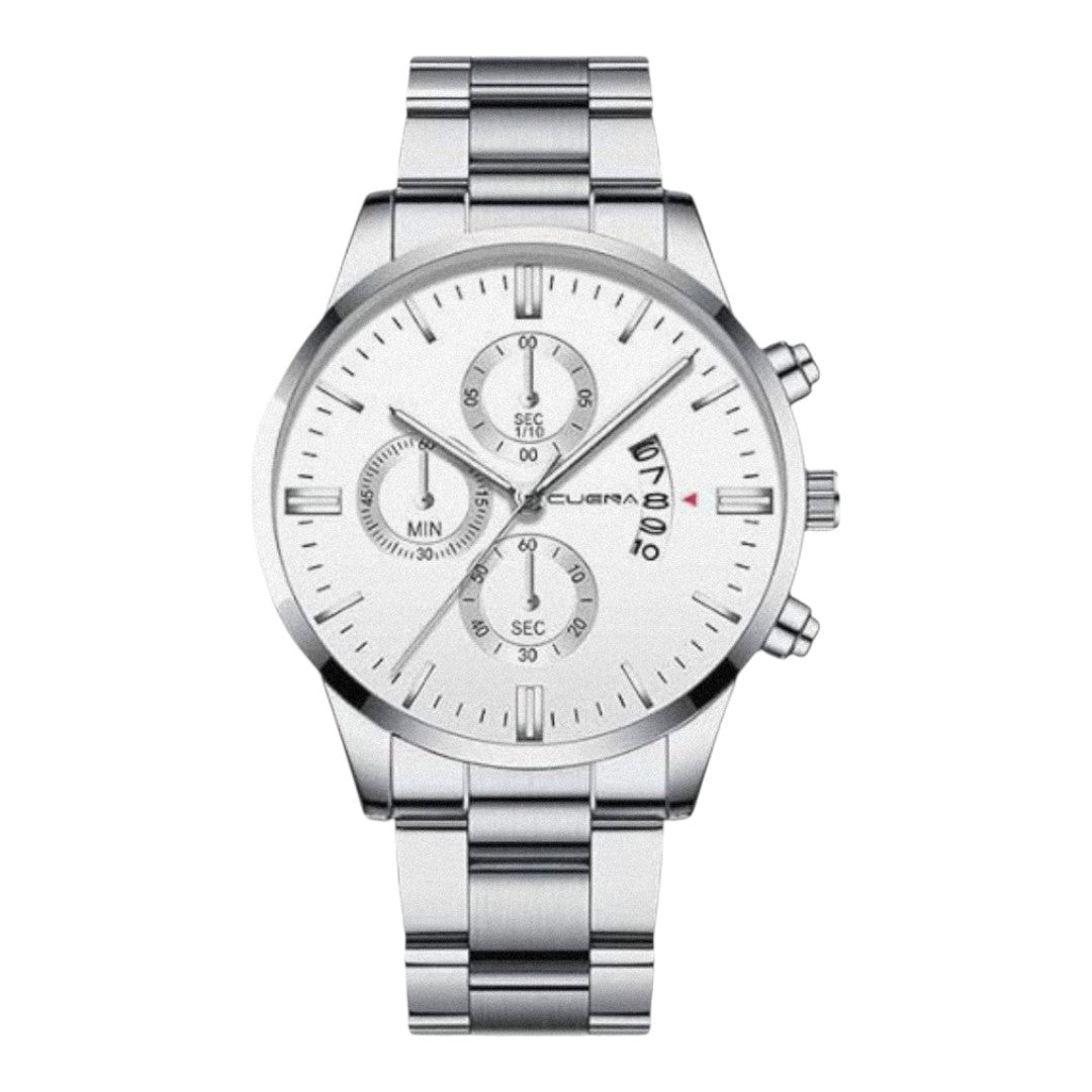 Reloj para Caballero (Color Plata)(Acero)