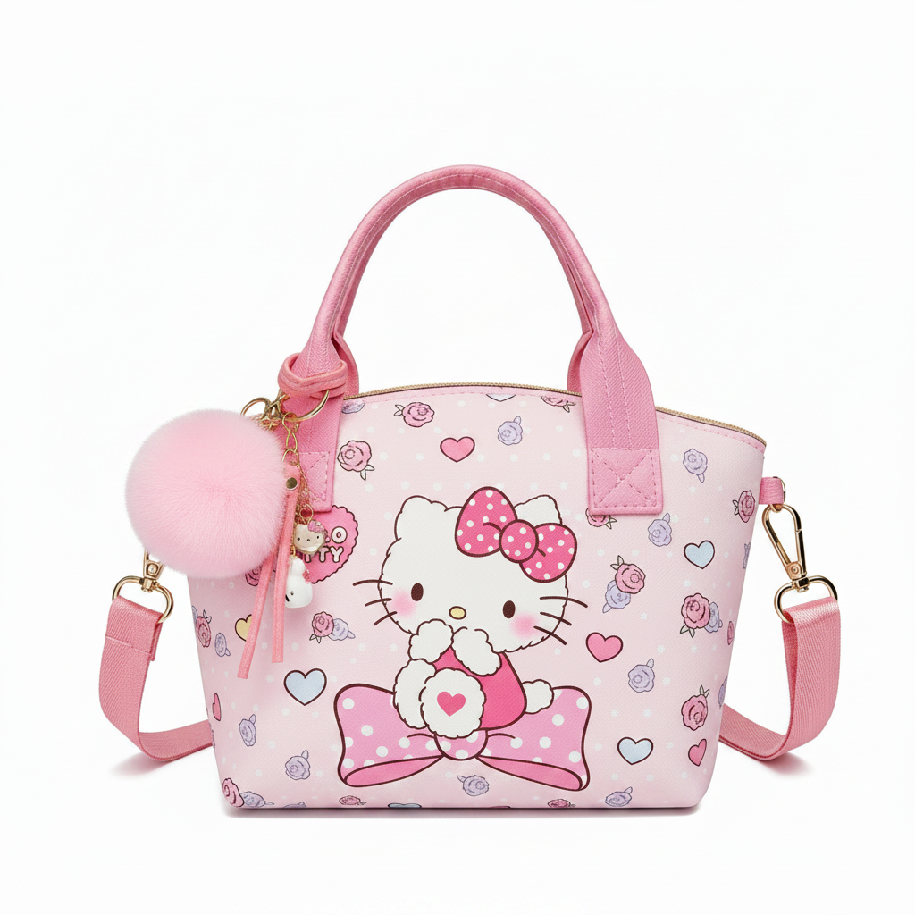 MiniBolso Hello Kitty (Con Llavero)