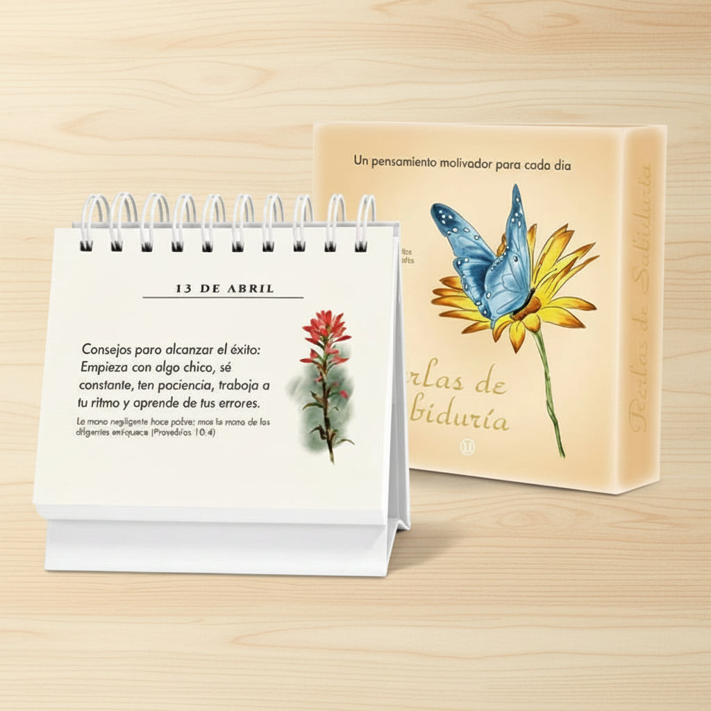 Perlas de Sabiduría Vol. 2 (Calendario Perpetuo de Escritorio)