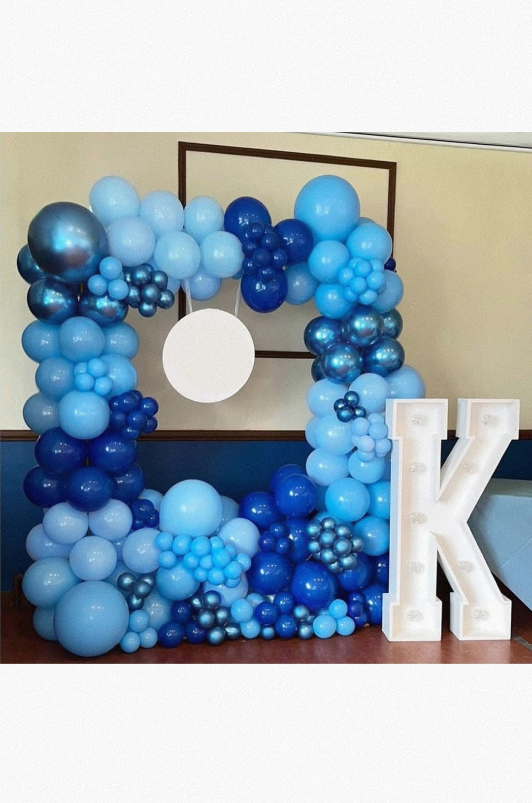 Juego de Globos Azules (60 Piezas) 12 Pulgadas