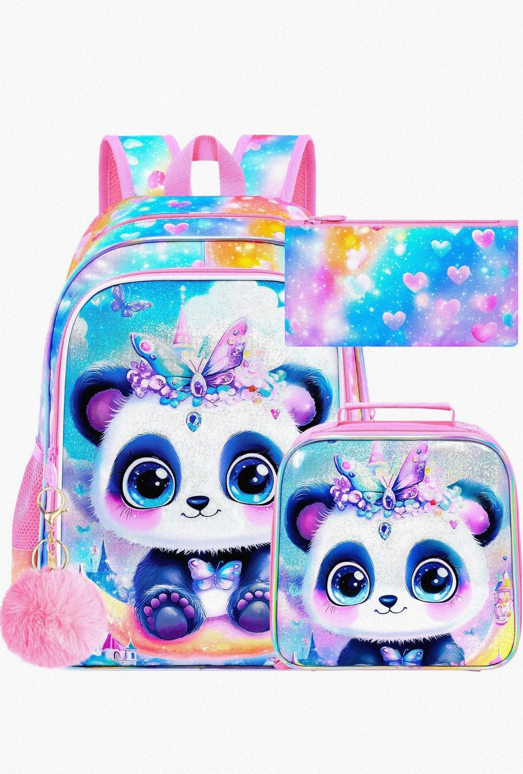 Salveque Escolar Pandita (3 Piezas)