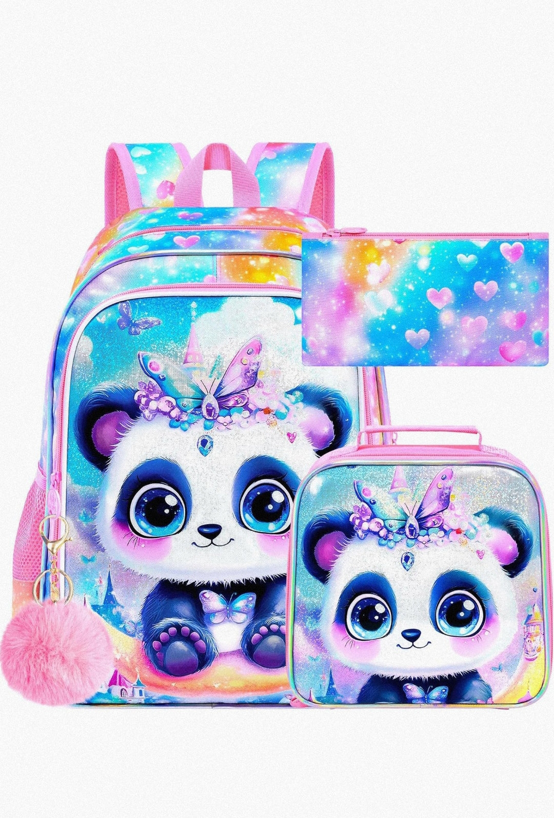 Salveque Escolar Pandita (3 Piezas)