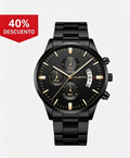 Reloj para Caballero (Color Negro) (Acero)